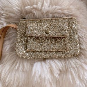SPARKLY J Crew “Crewcuts” sequin wristlet🎊🎉
